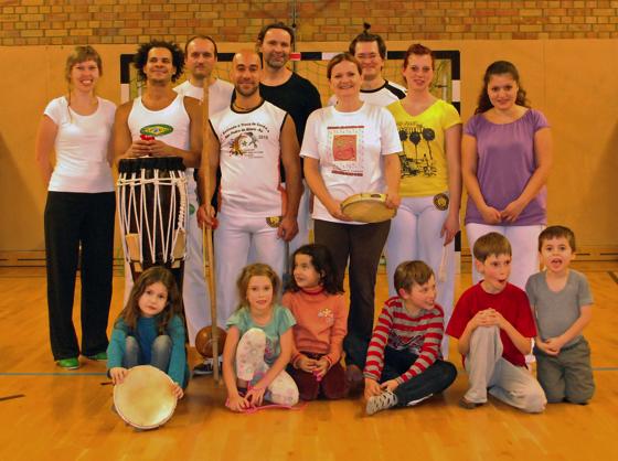 Die Capoeira-Gruppe des Sportvereins Harteck ist noch jung, aber sie wächst. 	Foto: VA