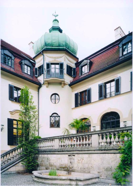 Das Hildebrandhaus, Sitz der Monacensia. Foto: Coco Lang
