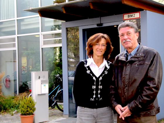 Barbara Richter und Jürgen Hoerner hoffen im Pflegezentrum St. Michael bald die ersten Bewohner einer Demenz-WG begrüßen zu dürfen.	Foto: hw