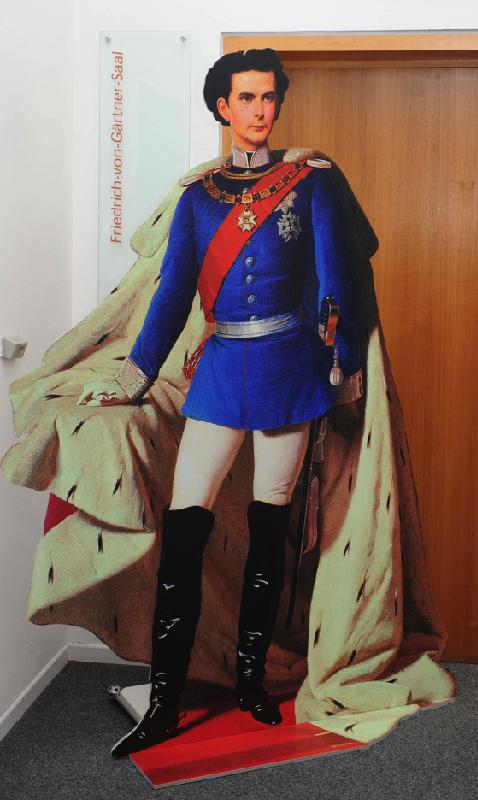 König Ludwig II. ist noch bis Sonntag, 11. Dezember, Thema einer Ausstellung in der Bayerischen Staatsbibliothek. Foto: Bayerische Staatsbibliothek