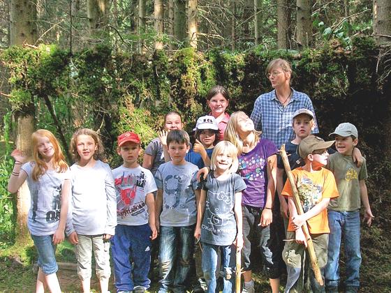 Viel Spaß hatten die Kinder beim diesjährigen Walderlebnistag. 	Foto: privat