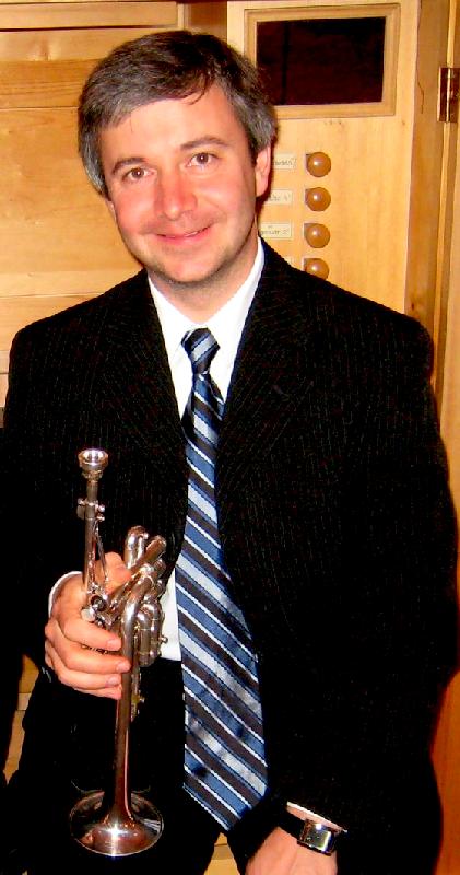 Der Trompeter András Kindtner tritt beim Silvesterkonzert in der Michaelskirche auf. 	Foto: VA