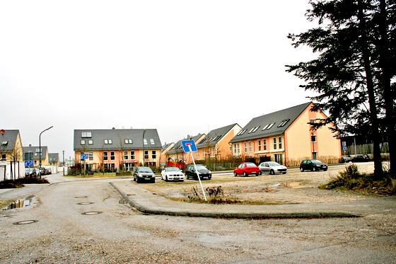 Der Bau des geplanten Kindergartens im Neubauviertel am Paul-Huml-Bogen in Feldmoching hat sich verzögert. 	Foto: ws