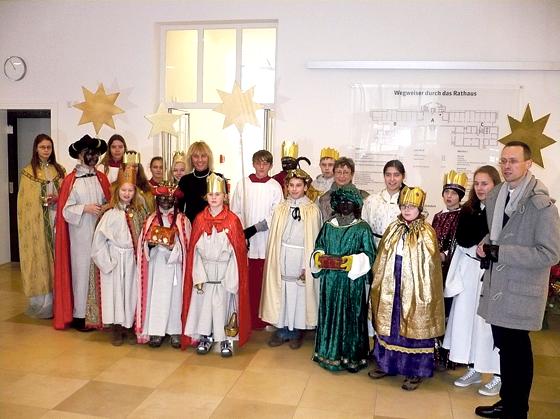 Alle Sternsinger aus St. Konrad und St. Bonifatius bedanken sich für die Spenden.	Foto: Privat