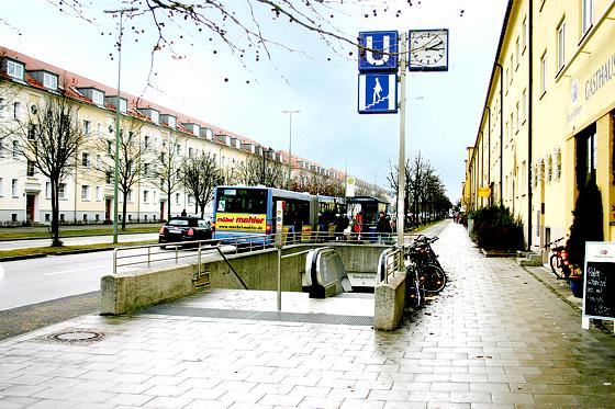 Einigkeit im Stadtteil: BA und Bürger wünschen sich eine Verlängerung der U1 vom Mangfallplatz zum Harlachinger Krankenhaus.	Foto: Hettich