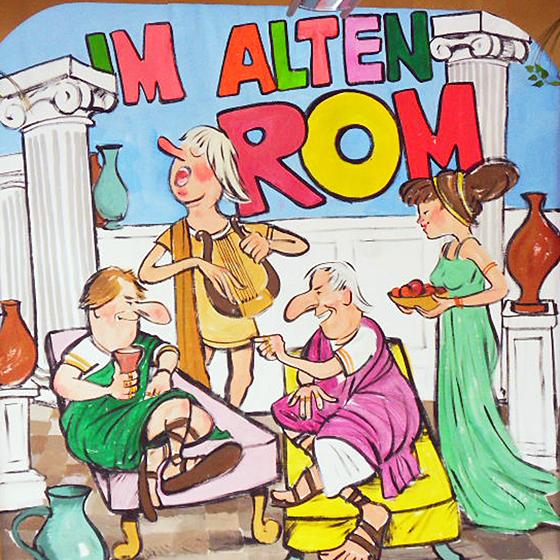 Im Pfarrsaal der Rosenkranzkönigin herrschen am 3. Februar die alten Römer. Foto: VA