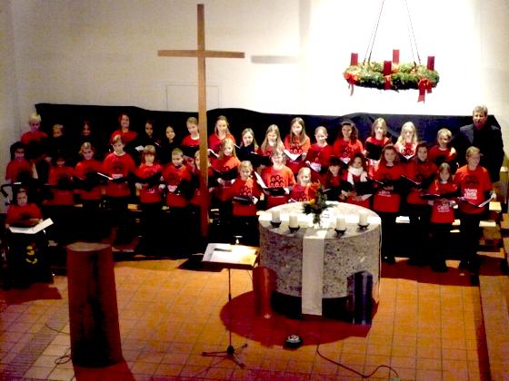 Am 12. Februar singt der Kinderchor Crescendo in der Petrikirche.	Foto: VA