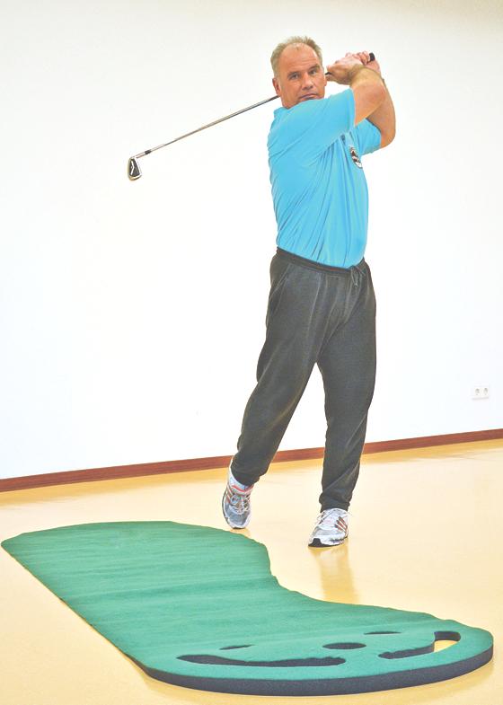 Toralf Rahm bietet ein golfspezifisches Training an, das nicht nur gesundheitsfördernd ist, sondern auch noch Spaß macht.