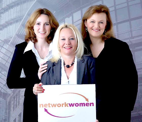 Andrea Präuner, Sabine Bayer und Kirsten Raithel von Network Women Grünwald engagieren sich mit Nachdruck für Frauenthemen.	Foto: Johannes Bayer