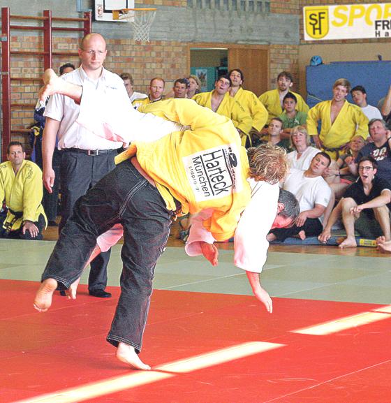 Hartecker Judokas kämpfen sich in Form vor dem  Ligastart in Sindelfingen.	Foto: VA