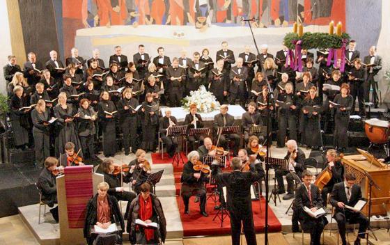 Am 25. März erklingt Mozarts Requiem in der St. Bernhardskirche.	Foto: Chorgemeinschaft St. Bernhard