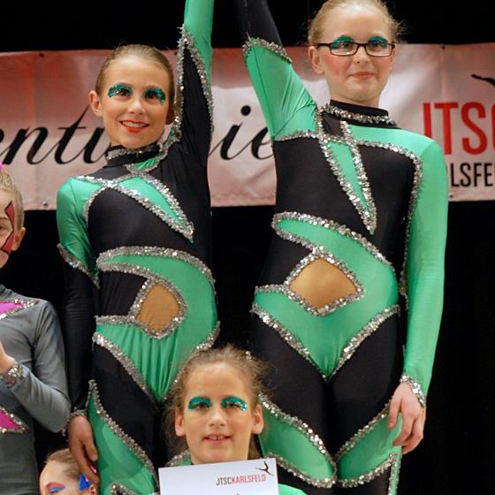 Wieder einmal konnten die Tänzerinnen aus Taufkirchen mit ihrer Darbietung überzeugen. Foto: VA