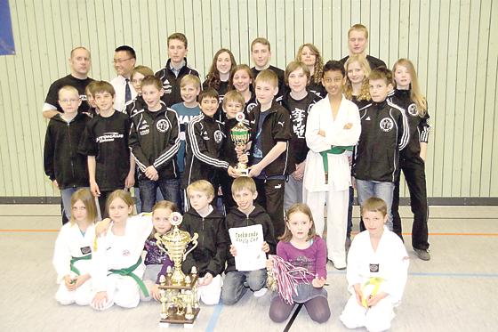 Beim Circle Cup sahnten die Kirchseeoner Taekwondosportler im März ab.	Foto: Josef Rüter