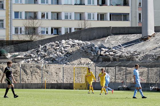 Das Grünwalder Stadion wird umgebaut und ist kommende Saison gesperrt. Foto: A. Wild