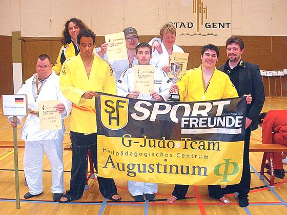 International erfolgreich waren die geistig behindertenb Judokas von HPCA-SF Harteck.	Foto: VA