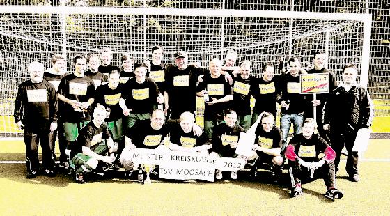 Nach 14 langen Jahren ist den Kickern vom TSV Moosach-Hartmannshofen nun der Aufstieg in die Kreisliga gelungen. 	Foto: Verein