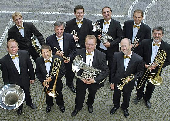 Am 16. Juni spielt das „Golden Brass Ensemble“ in Vaterstetten. Foto: VA