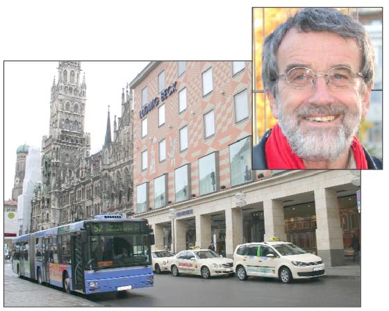 Wolfgang Püschel will das Verkehrs- und Baustellenchaos im Herzen der Stadt endlich beseitigen	Fotos: scy