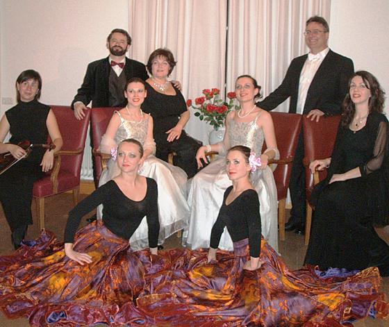 Das Ensemble ARIOSO präsentiert einige der bekanntesten Operettenmelodien.	Foto: VA