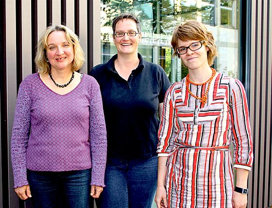 Neue Frauenpower in Berg am Laim: Brigitte Schulz, Daniela Schäfer und Jennifer Brichzin (v. li.).	Foto: js