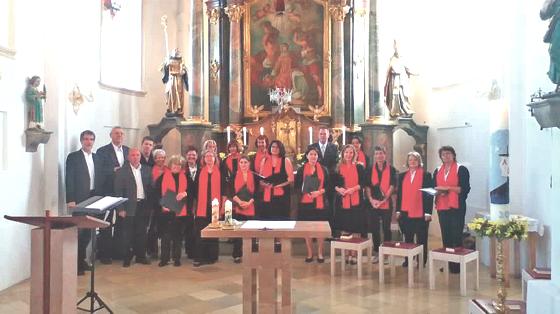 Die Konzerte des Kirchheimer Gospelchors sind ein fester Programmpunkt  während des alljährlichen Dorffestes. 	Foto: privat