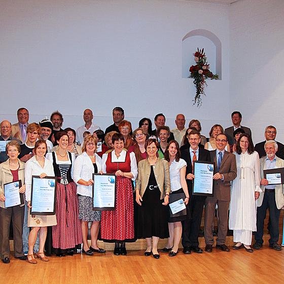 Das Nord Süd Forum ist beim Eine-Welt-Preis mit dem zweiten Preis und 2.000 Euroausgezeichnet worden. Eine Welt Netzwerk Bayern/Inge Wittenzellner
