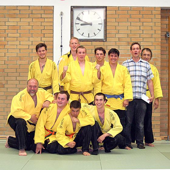 Die »G«-Judoka-Mannschaft kämpft im oberen Drittel der Kreisliga mit. Foto: VA