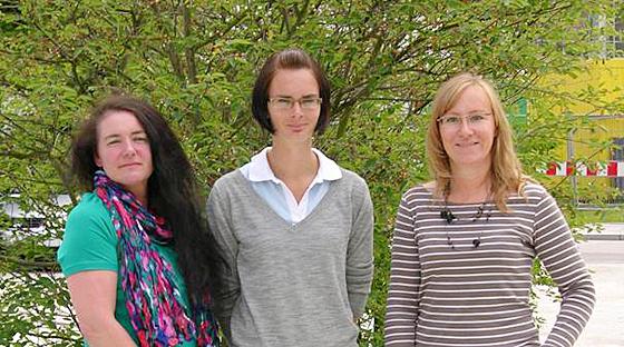 Das Leitungsteam des ambulanten Pflegedienstes: Annette Nurmi, Annette Finkenzeller und Leiterin Christiane Walleitner (von links nach rechts).	 	Foto: Privat