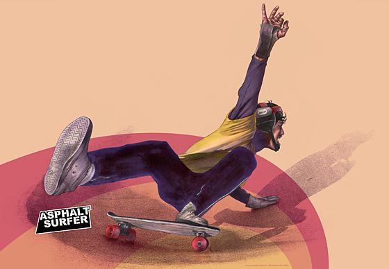 Auch die Skater kommen beim Filmfestival auf ihre Kosten: Asphaltsurfer dokumentiert 30 Jahre deutsche Skateboardgeschichte. Foto: VA