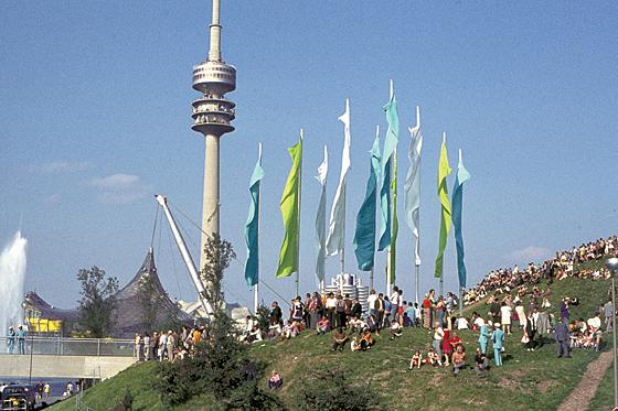 Otl Aicher veränderte 1972 Münchens städtisches Erscheinungsbild. Foto: Sammlung Bernd Brandt