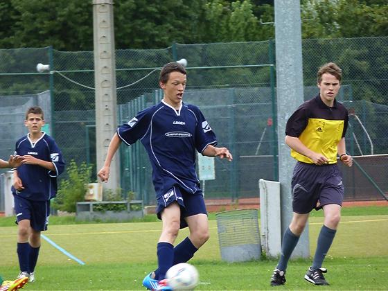 Die B2 Junioren des PSV verlieren mit 3:4 gegen den TSV Allach. 	Foto: Verein
