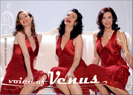 Die »voice of Venus«-Sängerinnen werden die Zuschauer in Aying verzaubern. 	Foto: VA