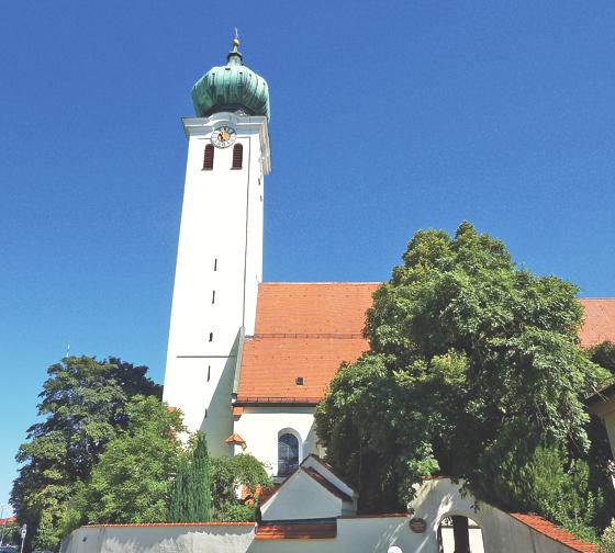 Gegenüber der Maria Ramersdorf Kirche findet der erste Ramersdorfer Hofmarkt statt.	Foto: pb