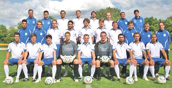 Die erste Herrenmannschaft des TSV Ottobrunn belegt derzeit den 2. Platz in der Tabelle der Bezirksliga.	Foto: TSV