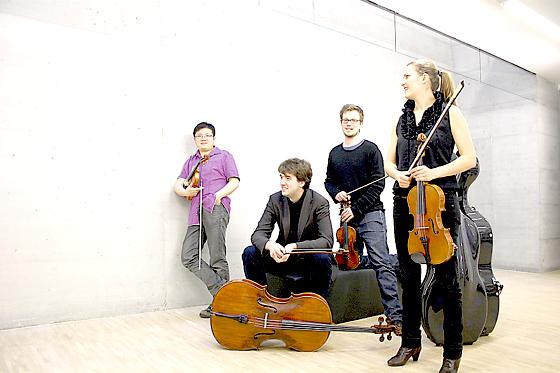 Das Gémeaux Quartett hat viel Preise gewonnen. Am 23. September spielt es in Vaterstetten. 	Foto: VA