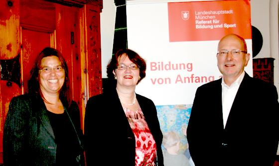 Susanne Hermann, Christine Strobl und Rainer Schweppe (v. l.) nahmen diese Woche Stellung zu Planungen und Problemen des Kitaausbaus. Foto: la