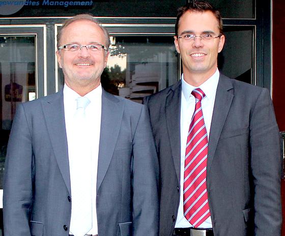 Florian Kainz und Michael Binninger sind die neue Spitze der Fachhochschule.	Foto: VA