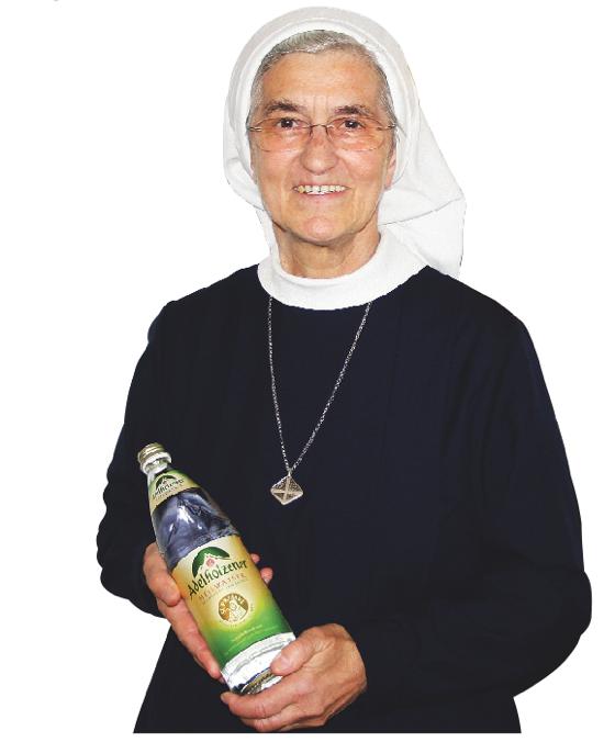 Schwester M. Theodolinde Mehltretter: Aktiv für Kranke und Schwache, fürsorglich zu Anvertrauten, erfolgreich als Getränkeunternehmerin.	Foto: js