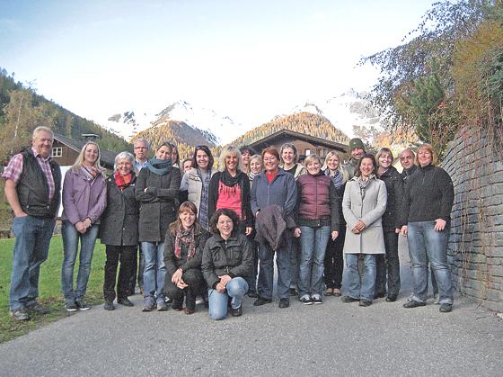 Lehrkräfte und Schulpersonal aus Haar besuchten im Oktober die Südtiroler Partnergemeinde Ahrntal.	Foto: Privat