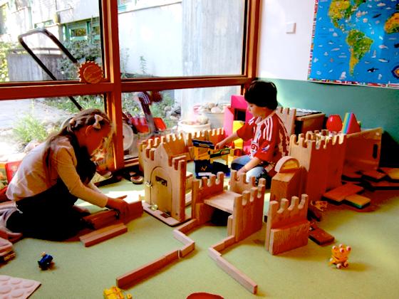 Im Sankt Martin Kindergarten in Moosach kommt das Dreifuß-Modell zum Einsatz.	Foto: privat