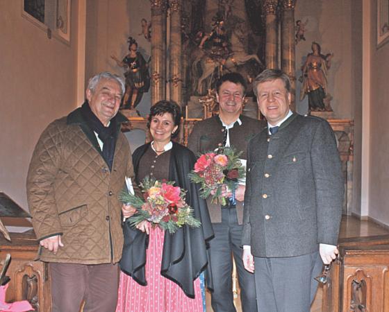 Die Mitwirkenden bei der »Heiligen Nacht« in der Kirche St. Georg. Foto: privat