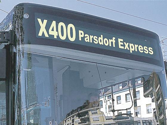 Die neue Buslinie verbindet Parsdorf mit der U-Bahnstation Messestadt Ost. 	Foto: privat