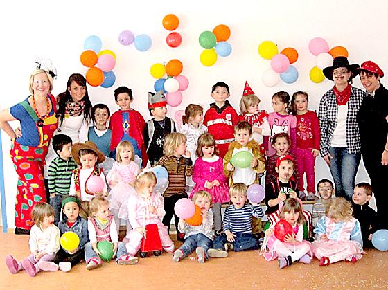 Bunt und fröhlich ging es zu beim Fest des Kinderhauses »Nordschloss«.	Foto:VA