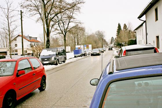 In der Herbergstraße wird nach den Radarmessungen durch die Stadt zu schnell gefahren. 	Foto: ws