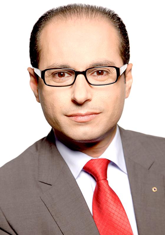 Mahmoud Al Khatib hielt beim Parteitag der SPD in Garching einen Vortrag.	Foto: privat