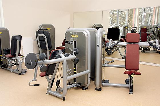 Viele neue Geräte warten im Fitnesscenter auf die Jahn-Sportler.	Foto: privat