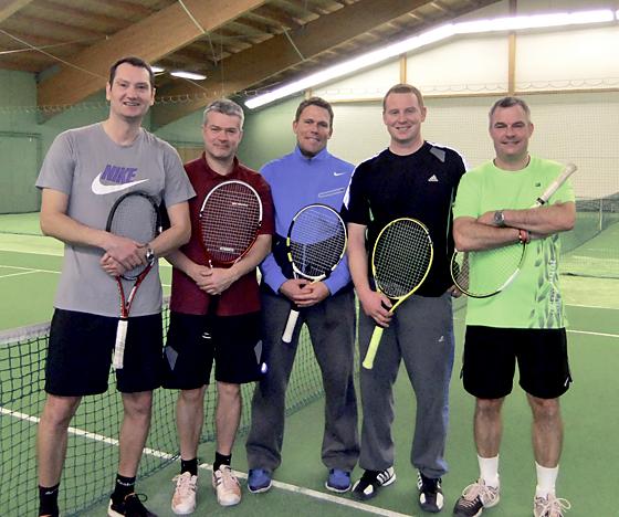 Die Tennis-Herren 30 konnten sich über souveräne Siege freuen.	Foto: privat