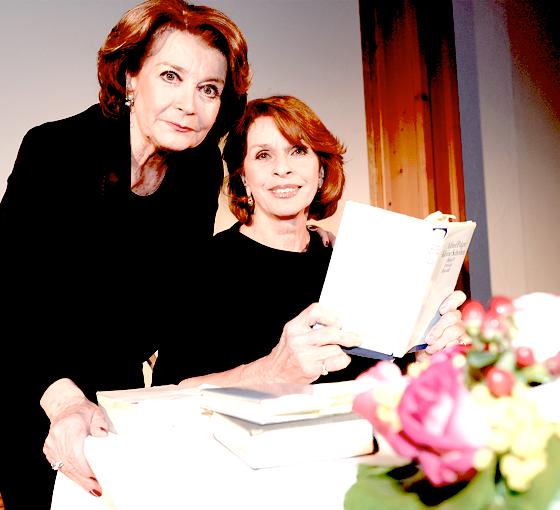 Gemeinsam für die gute Sache: ( v. l.) Gisela Rockola und Schauspielerin Senta Berger. 	Foto: Schunk