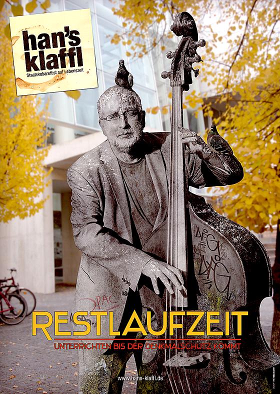 Kabarett: Hans Klaffl zu Gast im Oskar-Maria-Graf Gymnasium. 	Foto: VA
