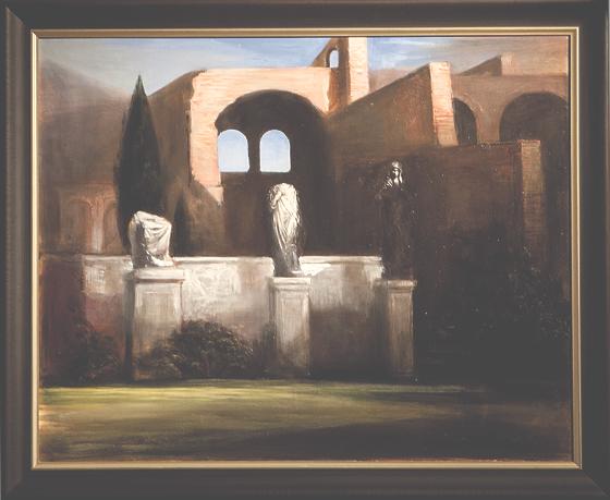 Unter dem Titel »Italien und die Antike« werden Werke von Andreas Wachter gezeigt. 	Foto: VA